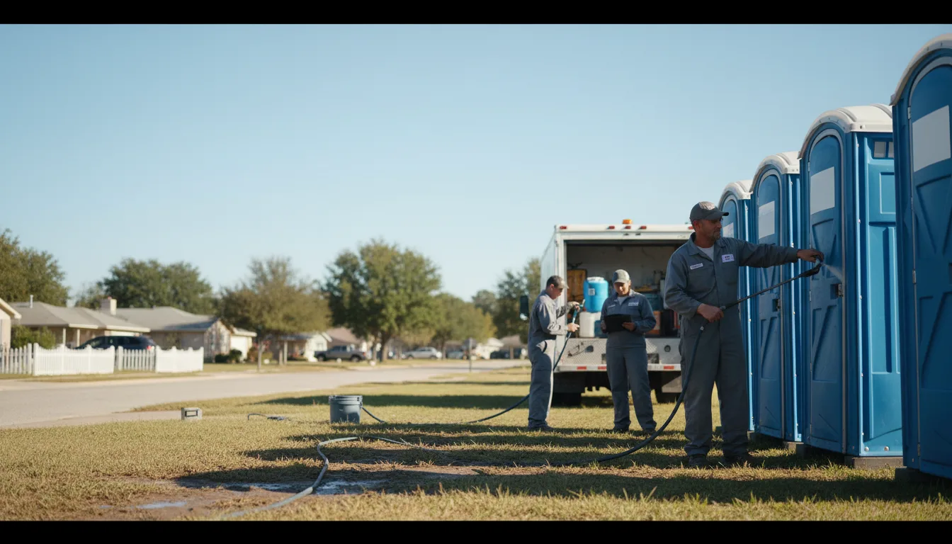 Long-Term Portable Toilet Rental in Burlington, IL near me